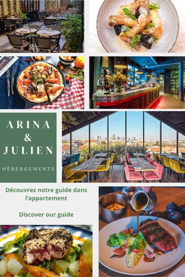 Arina & Julien La Defense-Paris Lejlighed Suresnes Eksteriør billede